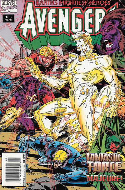 The Avengers #383 [Newsstand] - Vf+ 8.5