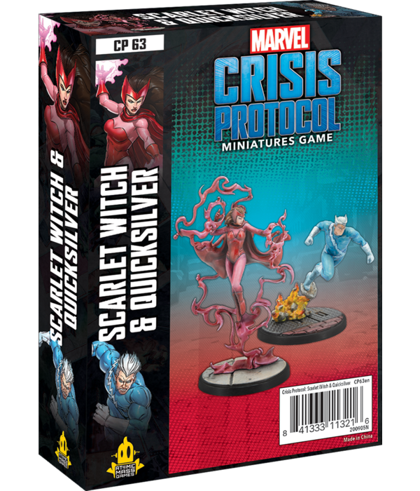 Marvel Crisis Protocol Scarlet Witch & Quicksilver