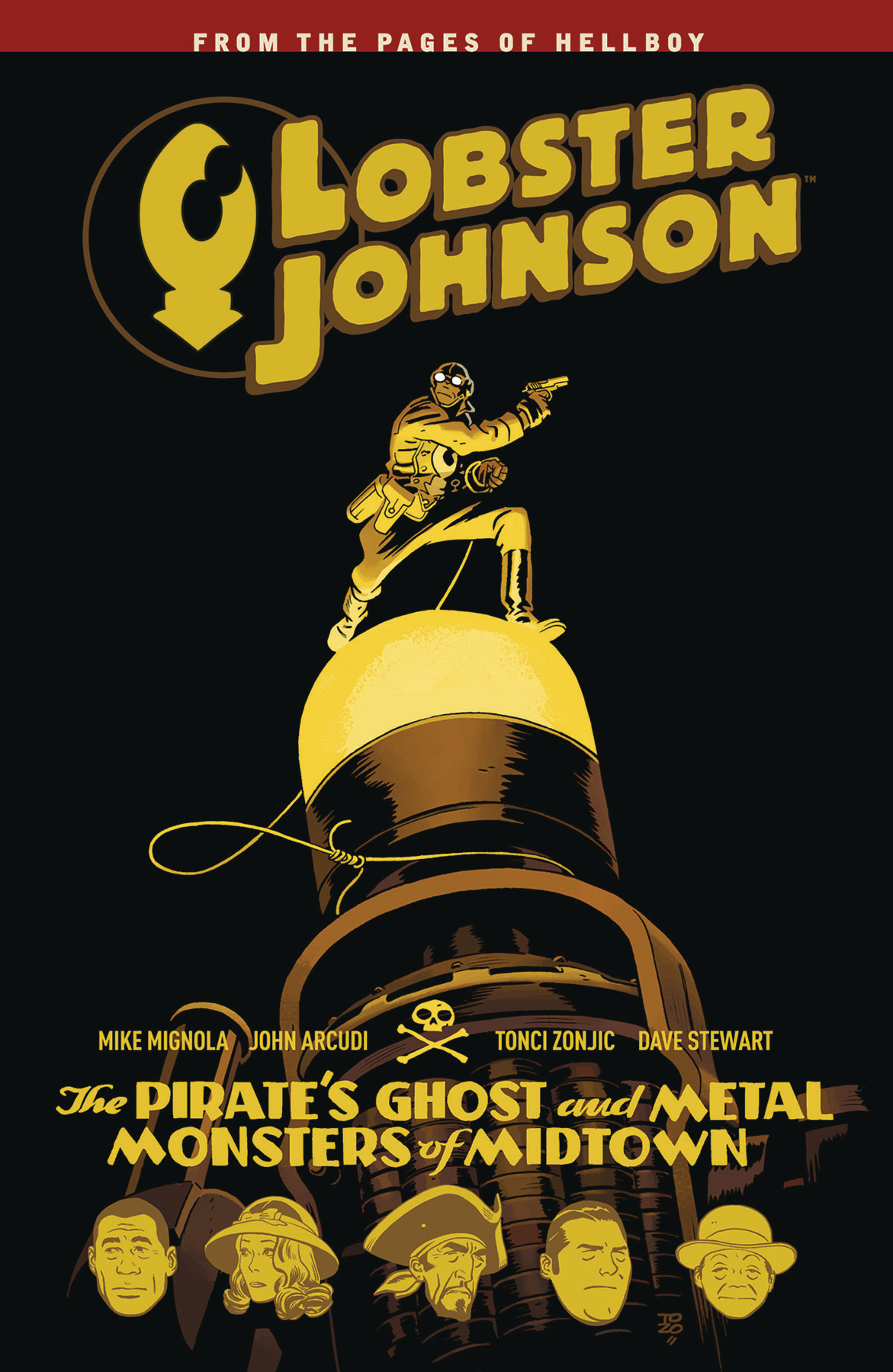Lobster Johnson Graphic Novel Volume 5 Pirates Ghost