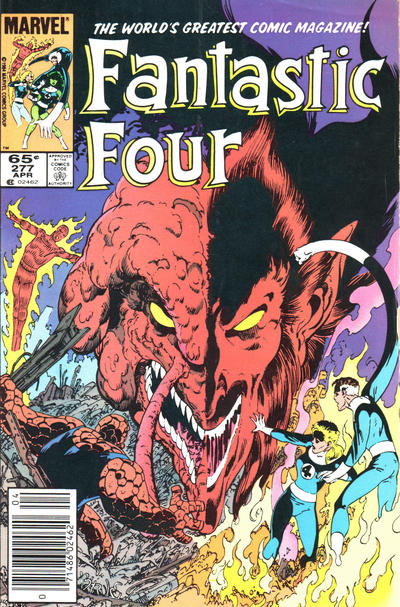 Fantastic Four #277 [Newsstand]-Fine (5.5 – 7)