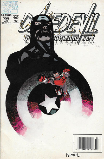 Daredevil #327 [Newsstand]-Fine (5.5 – 7)