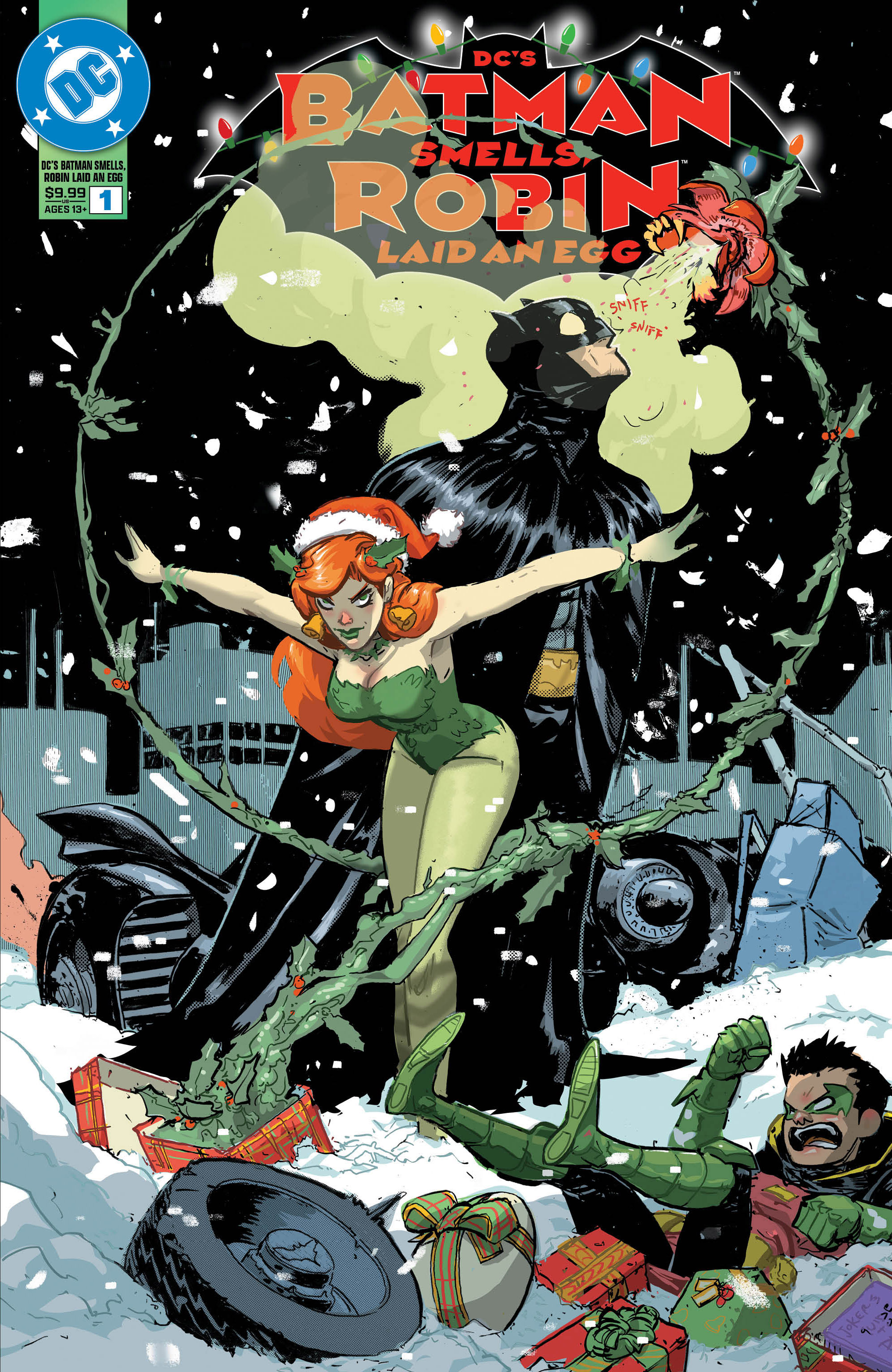 DC's Batman Smells Robin Laid an Egg #1 (One Shot) Cover A Riley Rossmo