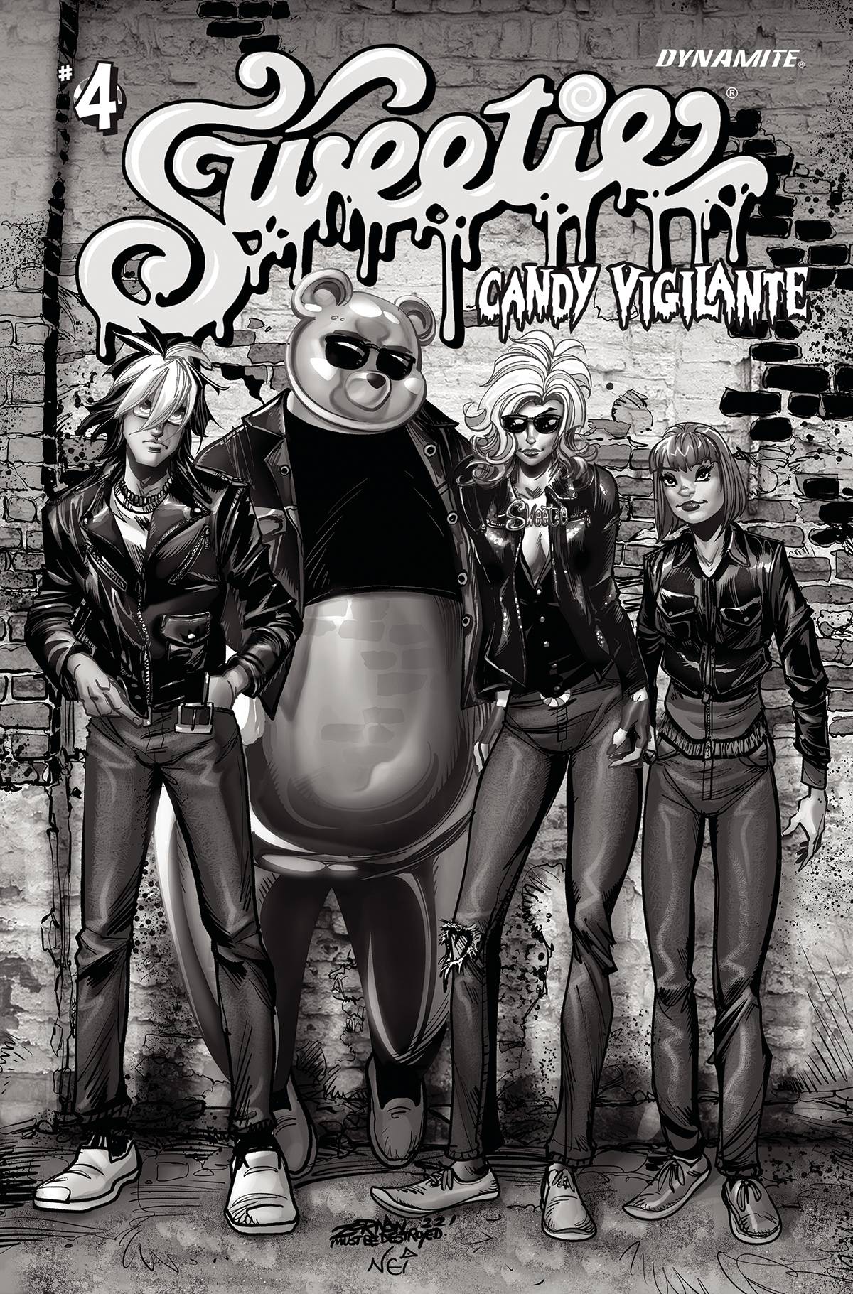 Sweetie Candy Vigilante #4 Cover H 7 Copy Last Call Incentive Rock Album