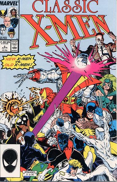 Classic X-Men #8 [Direct]-Fine (5.5 – 7)