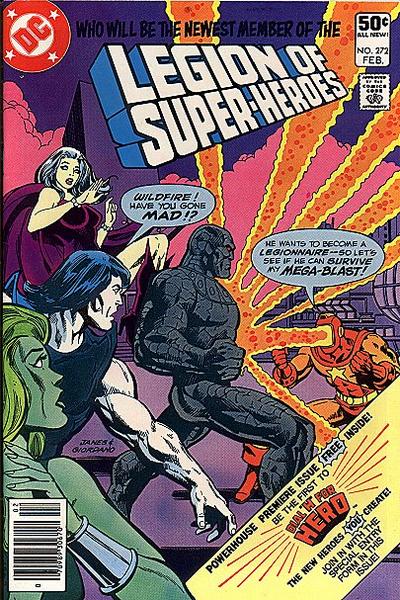 The Legion of Super-Heroes #272 [Newsstand]