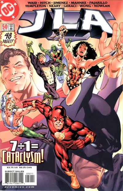 JLA #50 [Newsstand]-Fine (5.5 – 7)