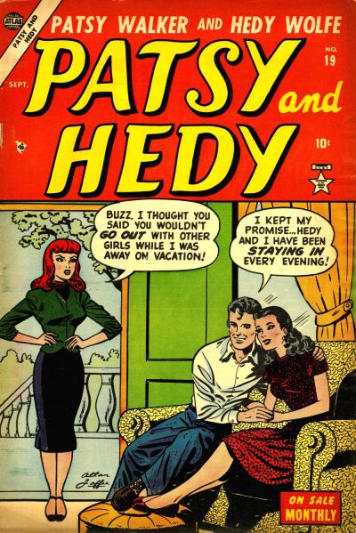 Patsy And Hedy #19-Good (1.8 – 3)