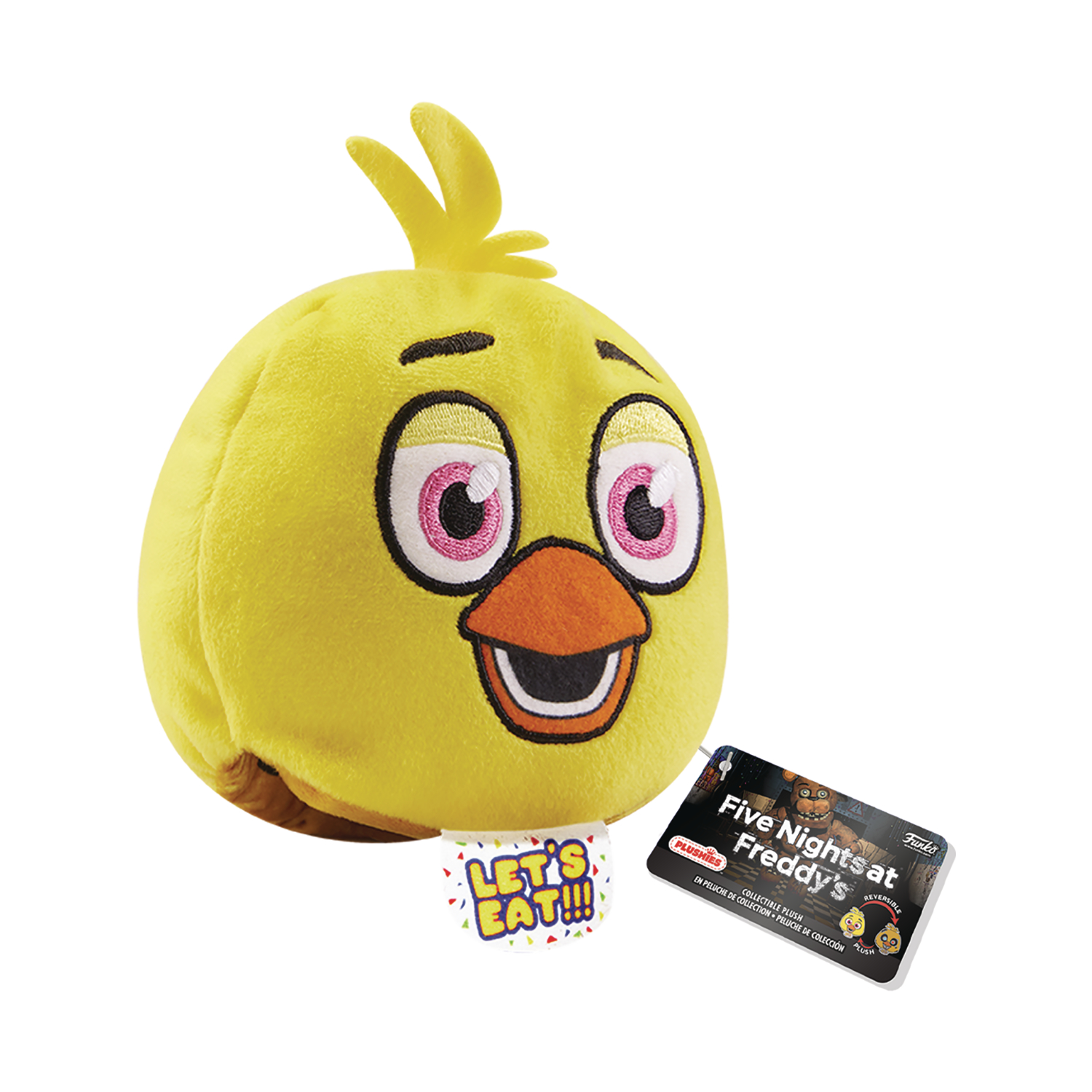 Funko Five Nights At Freddys Revers Heads Chica 4 Inch Plush