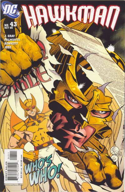 Hawkman #43-Very Fine (7.5 – 9)