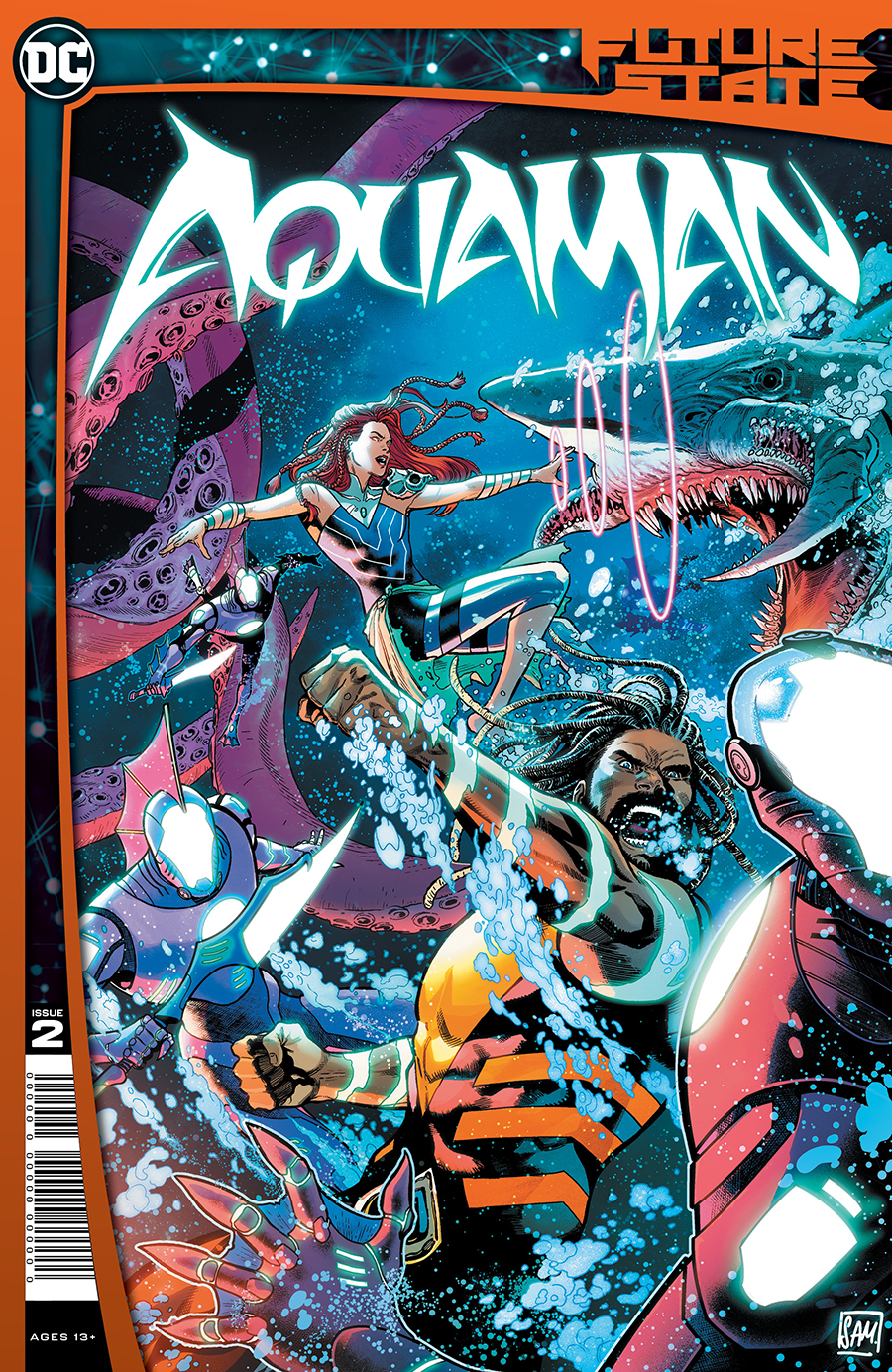 Future State Aquaman #2 Cover A Daniel Sampere (Of 2)