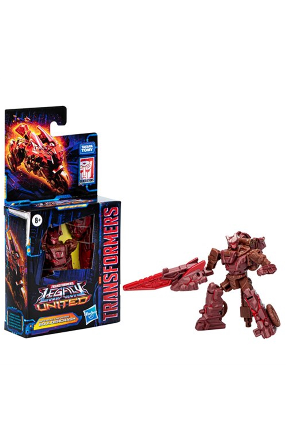 Transformers Generations Legacy United Core Bouldercrash Action Figure