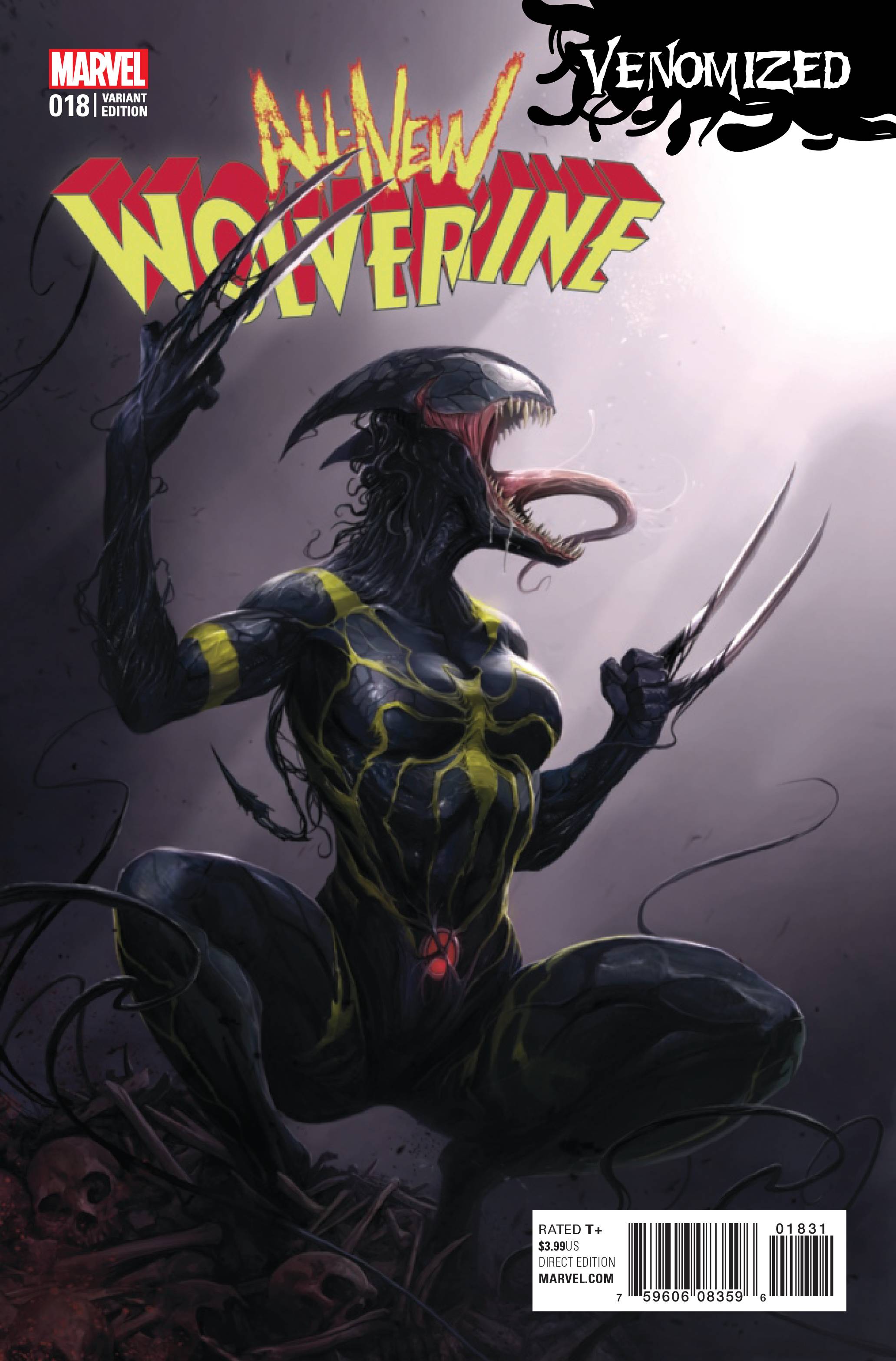 All New Wolverine #18 Mattina Venomized Variant (2015)