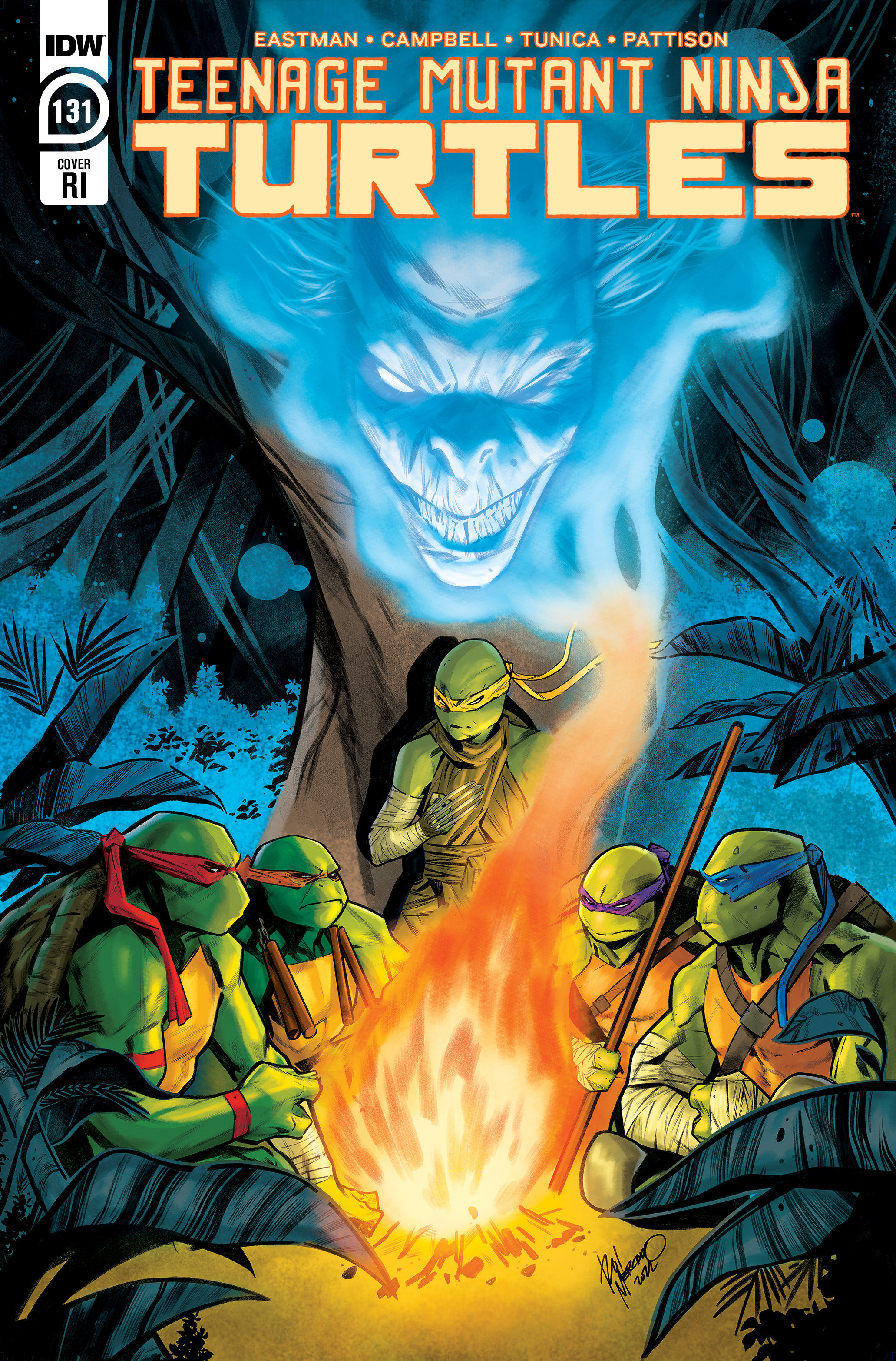 Teenage Mutant Ninja Turtles Ongoing #131 Cover Retailer Incentive Mercado 1 for 10 Incentive Variant (2011)