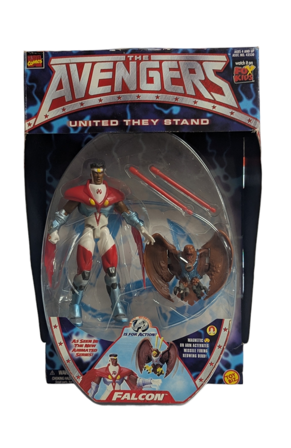 1999 Toy Biz Avengers United They Stand Falcon