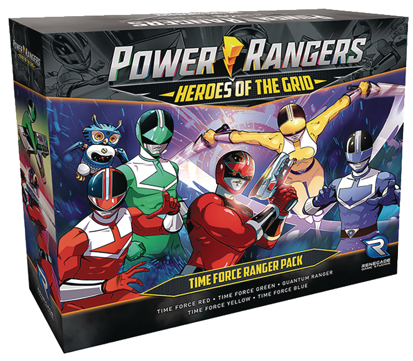 Power Rangers Heroes Grid Time Force Rangers Pack