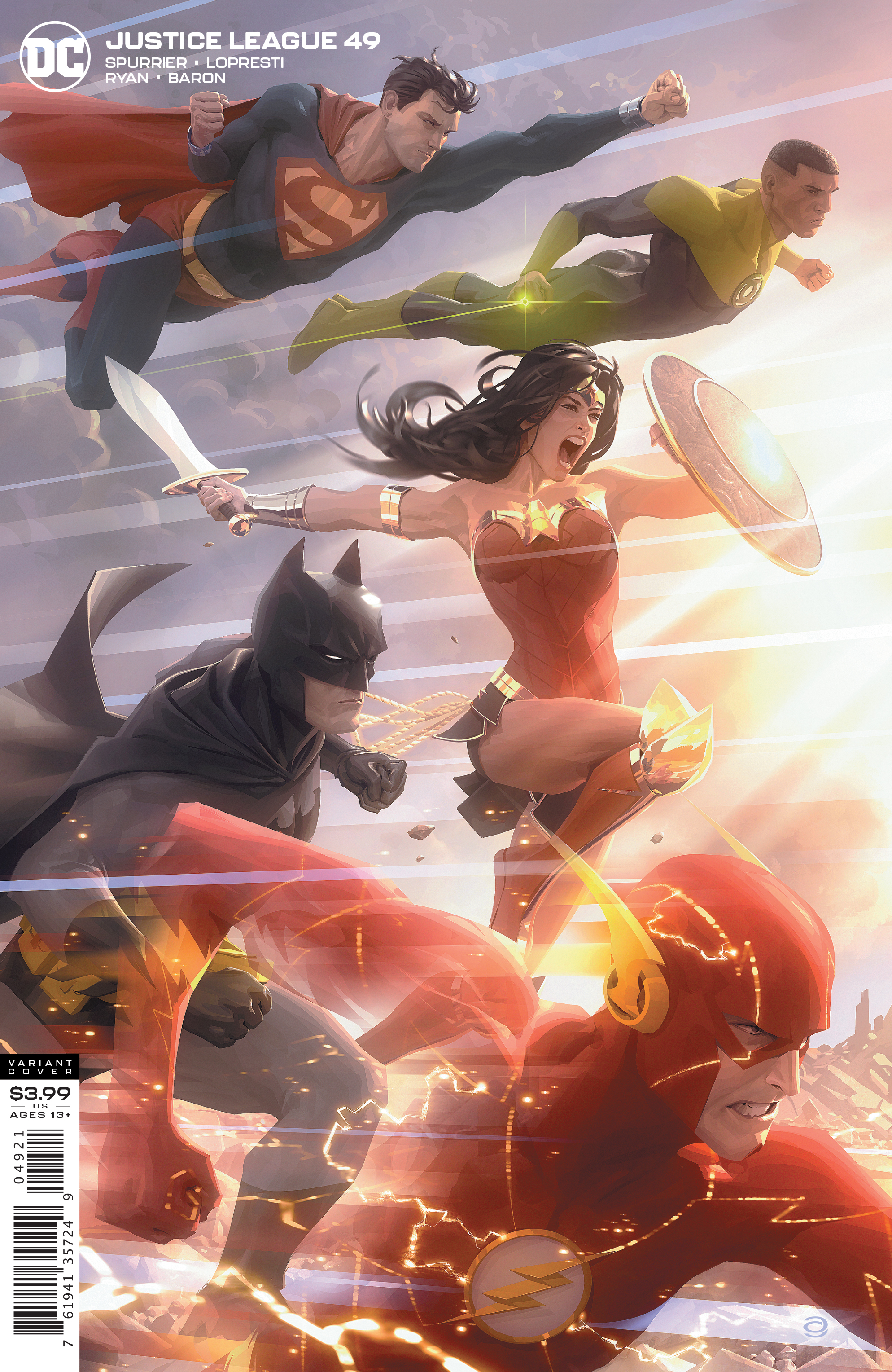 Justice League #49 Alex Garner Variant Edition (2018)