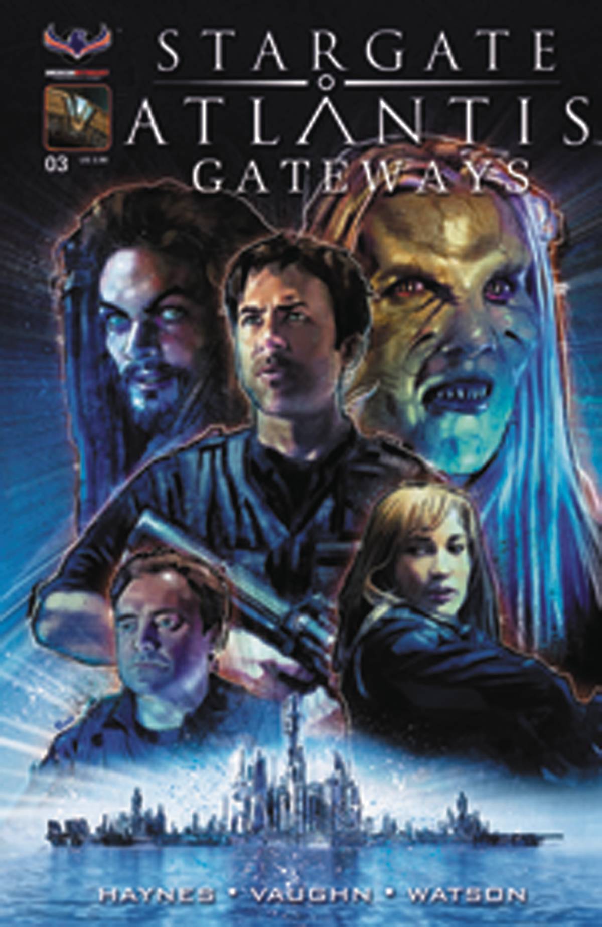 Stargate Atlantis Gateways #3 Main Cover Pinto