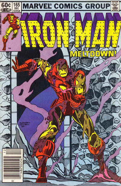 Iron Man #165 [Newsstand]-Fine (5.5 – 7)