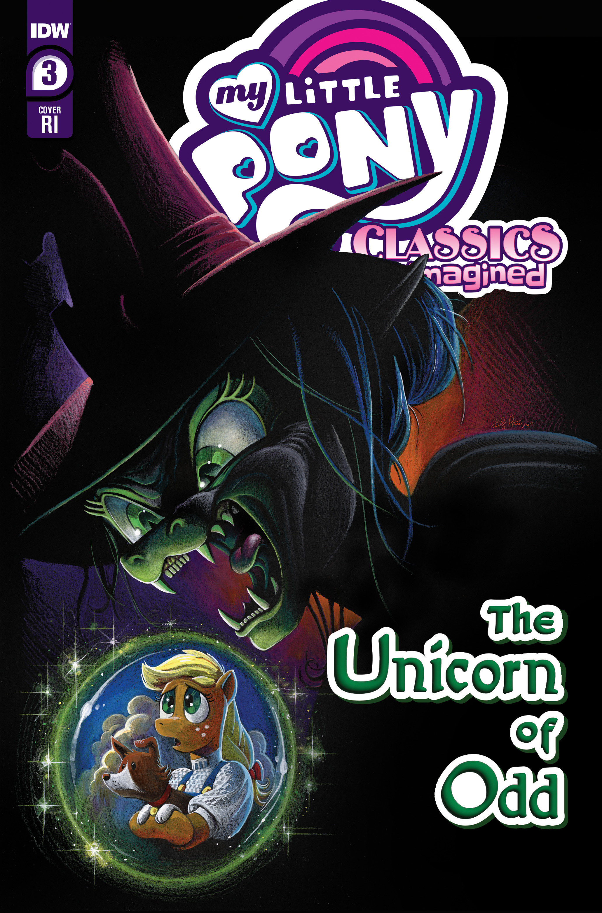 My Little Pony: Classics Reimagined--The Unicorn of Odd #3 Cover Price 1 for 10 Incentive