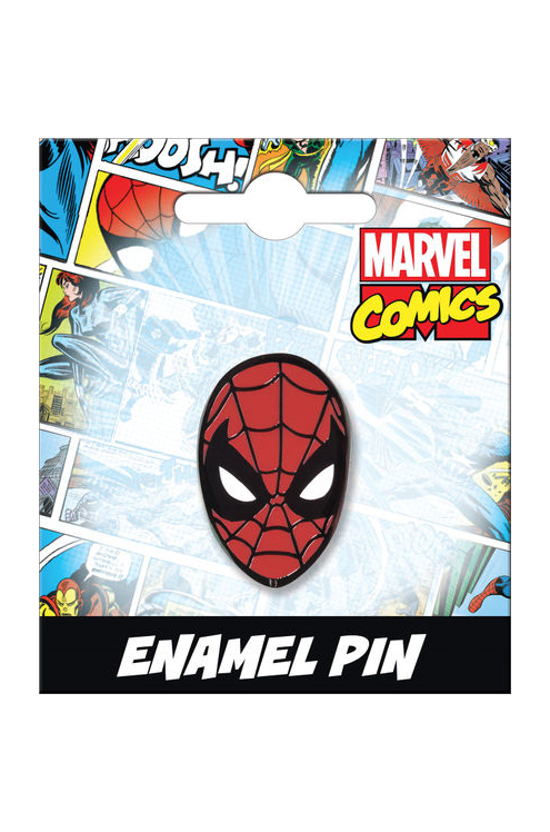 Spider-Man Head Enamel Pin