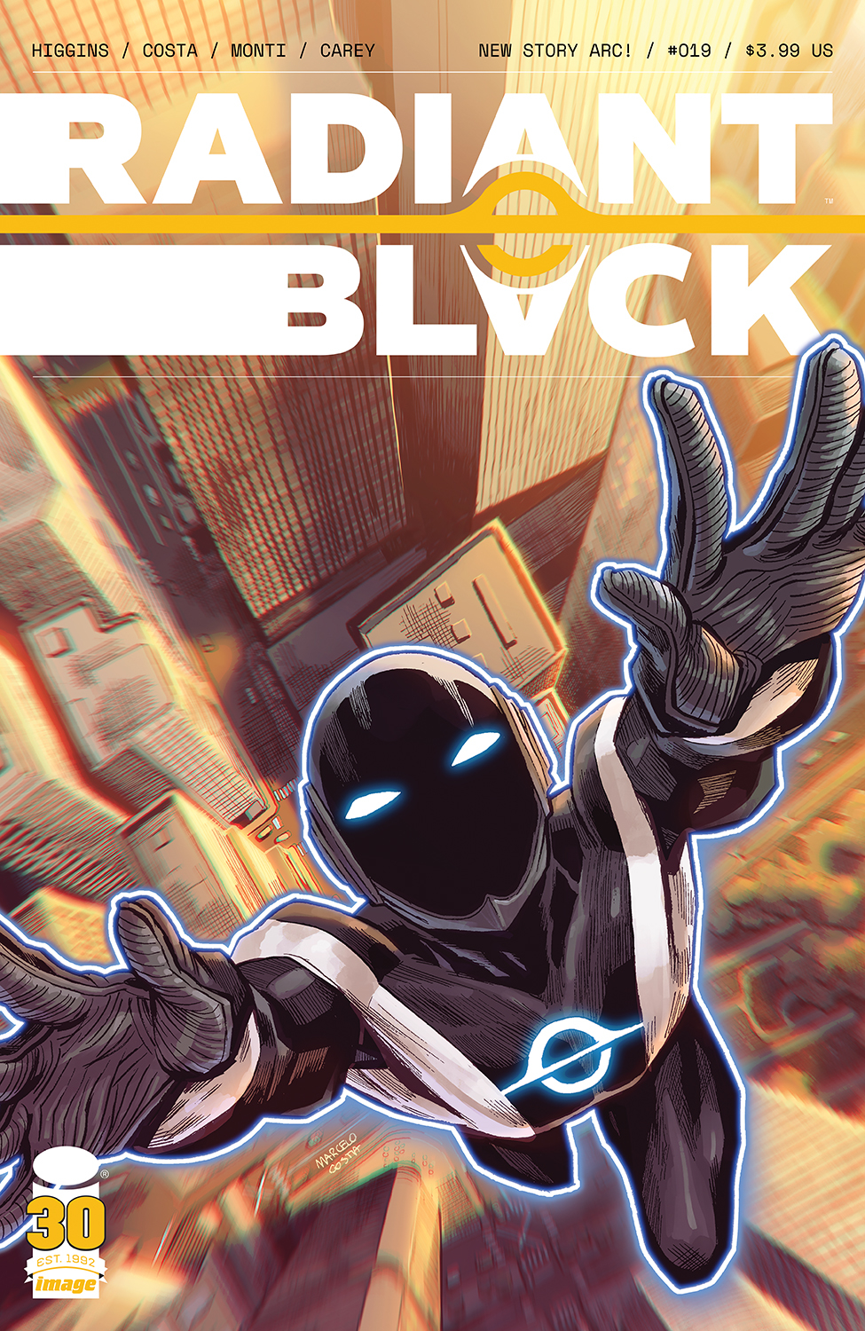 Radiant Black #19 Cover A Costa