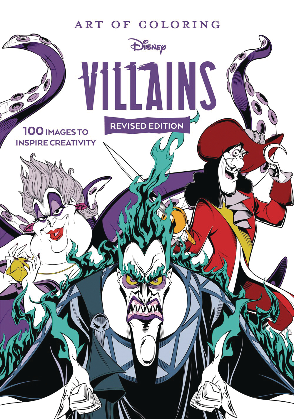 Art of Coloring Disney Villains Soft Cover