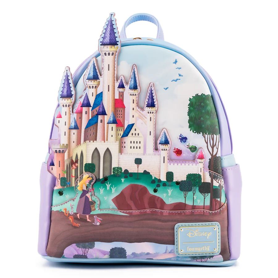 Loungefly Disney - Princess Castle Series Sleeping Beauty Mini Backpack