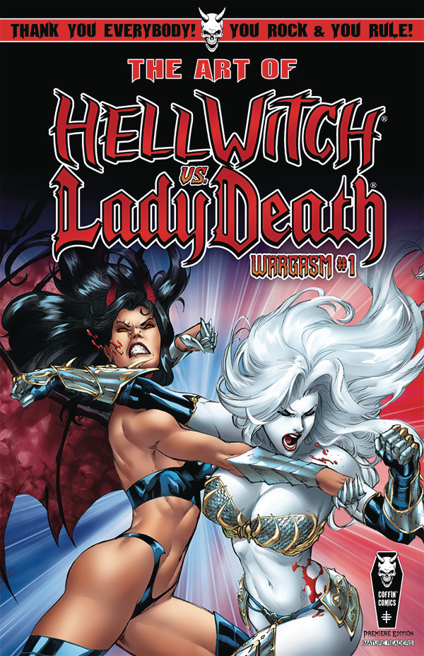 Art of Hellwitch Vs Lady Death Wargasm #1 Premiere Edition (Mature)
