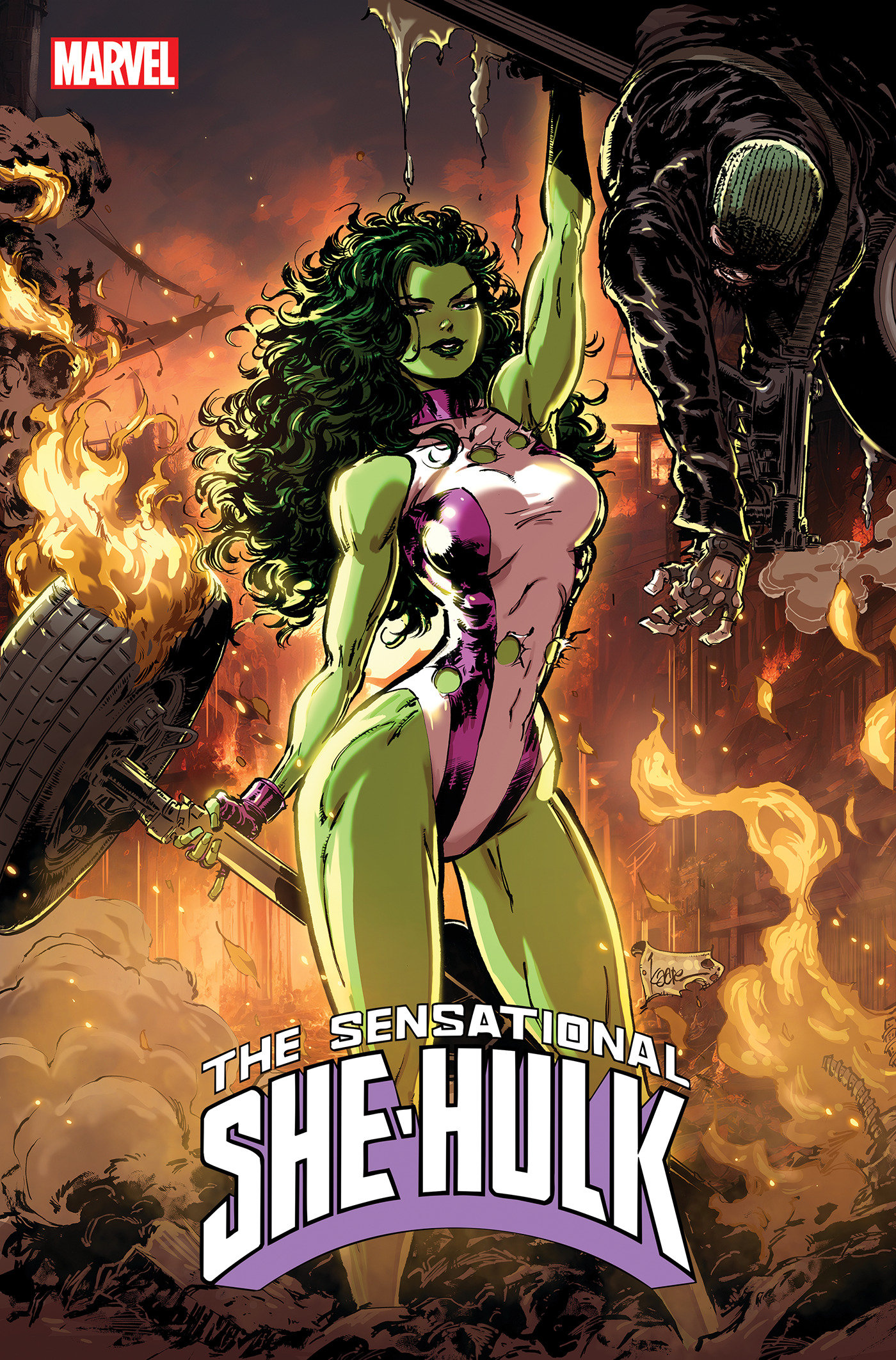 Sensational She-Hulk #2 Kaare Andrews Variant