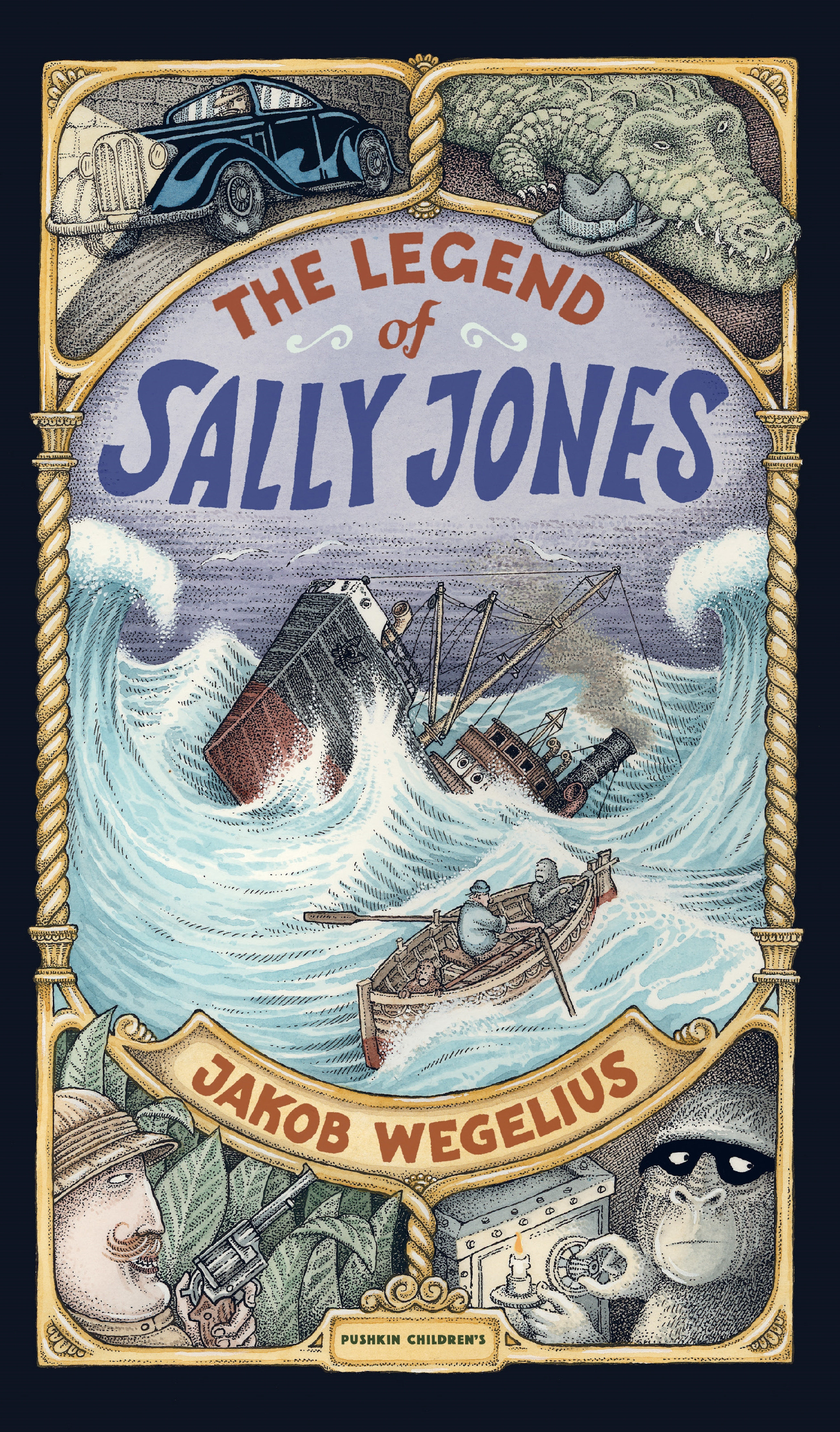 The Legend of Sally Jones Hardcover Graphic Novel