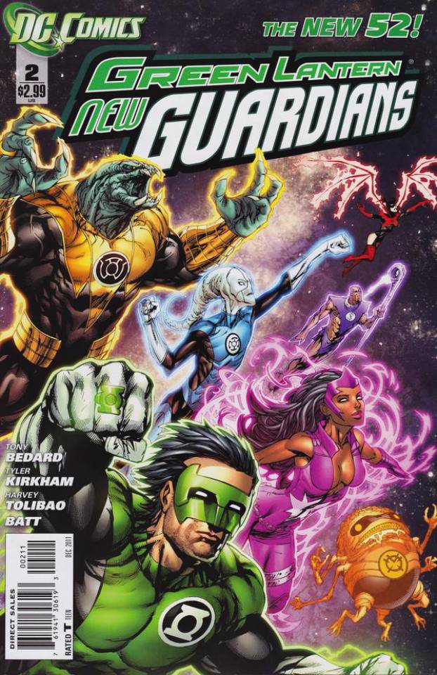Green Lantern New Guardians #2 (2011)