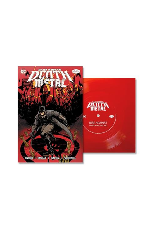 Dark Nights Death Metal #1 Soundtrack Special Edition Rise Against With Flexi Single Broken Dreams