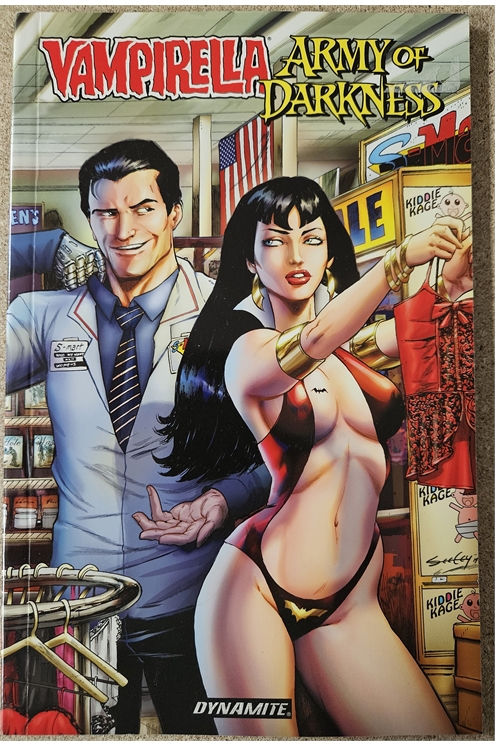 Vampirella Army of Darkness Graphic Novel (Dynamite 2016) Used - Like New