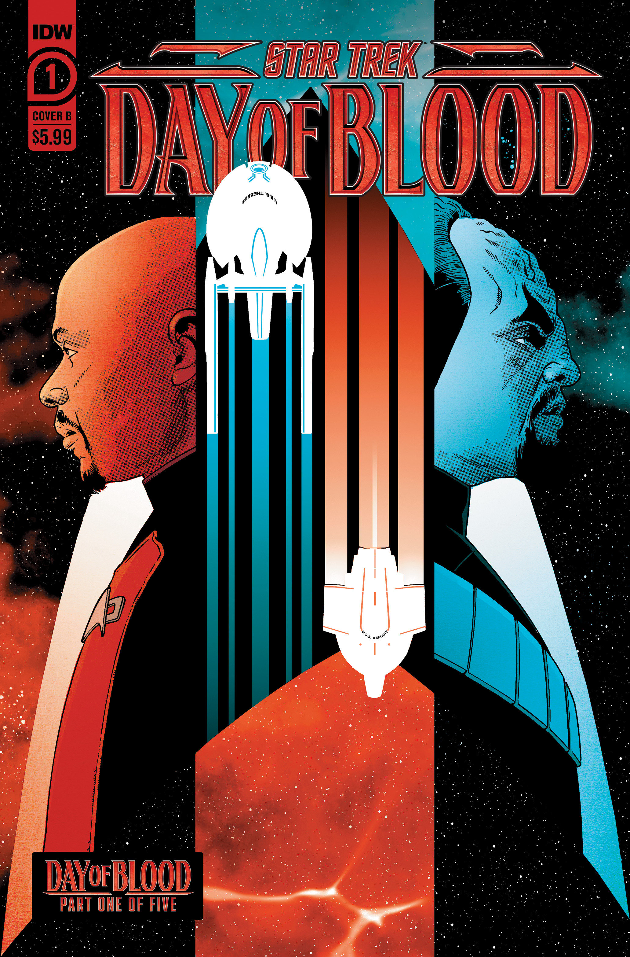 Star Trek: Day of Blood #1 Cover B Rosanas