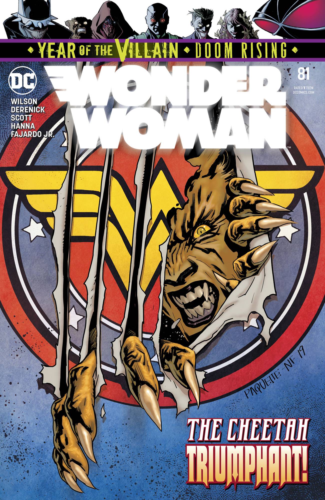 Wonder Woman #81 Year of the Villain (2016)