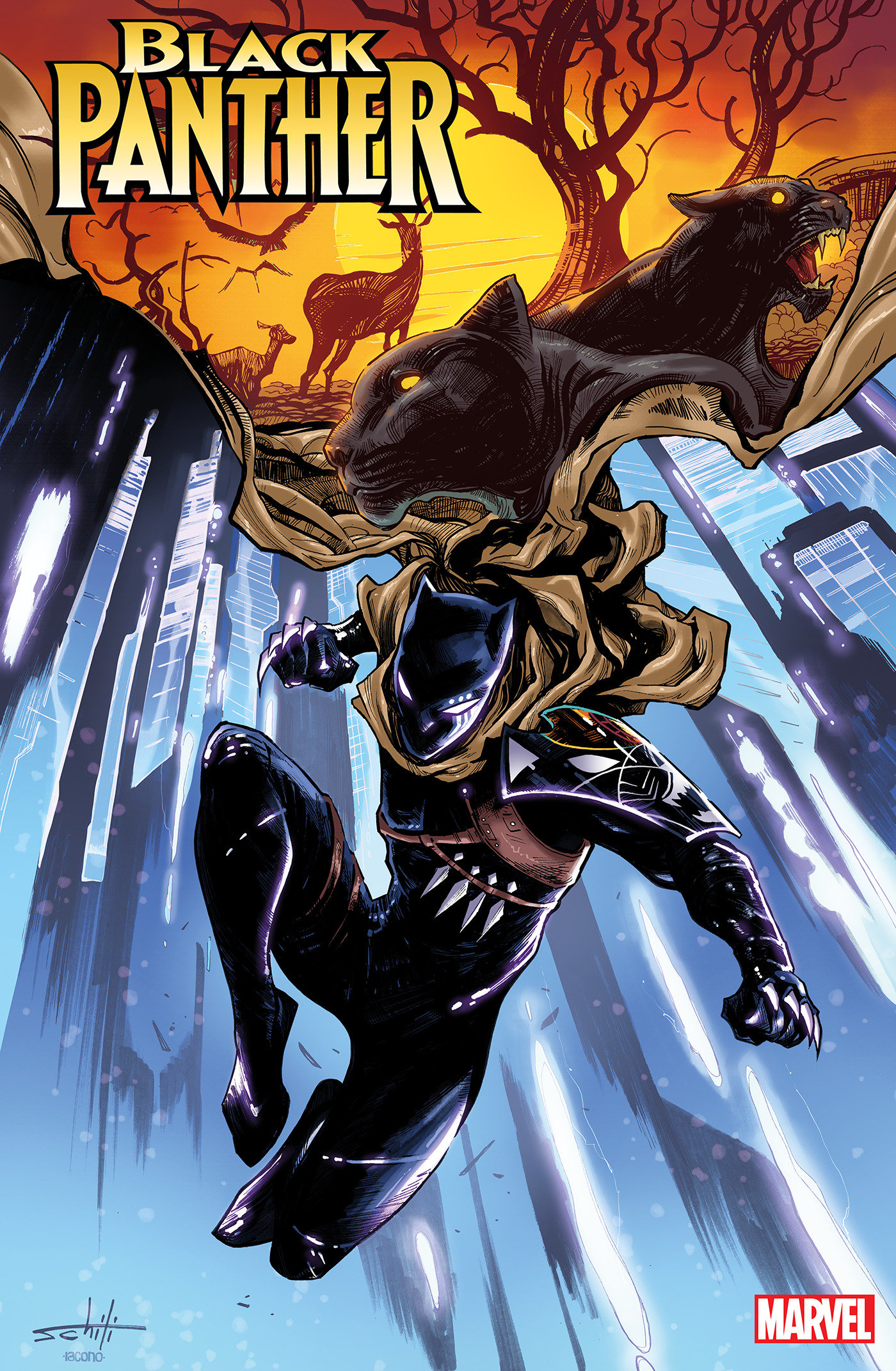 Black Panther #9 Valerio Schiti Stormbreakers Variant