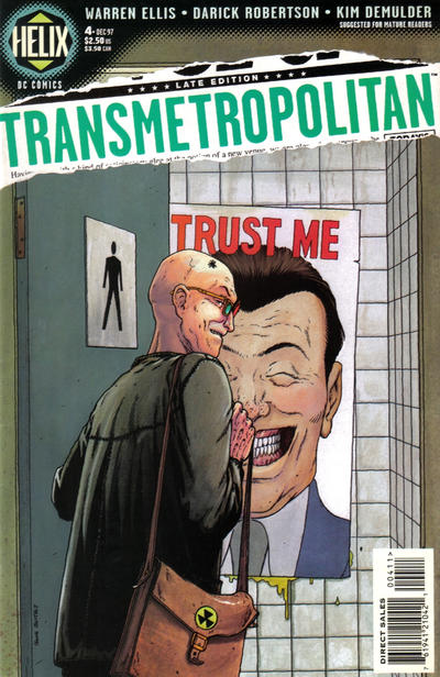 Transmetropolitan #4-Near Mint (9.2 - 9.8)