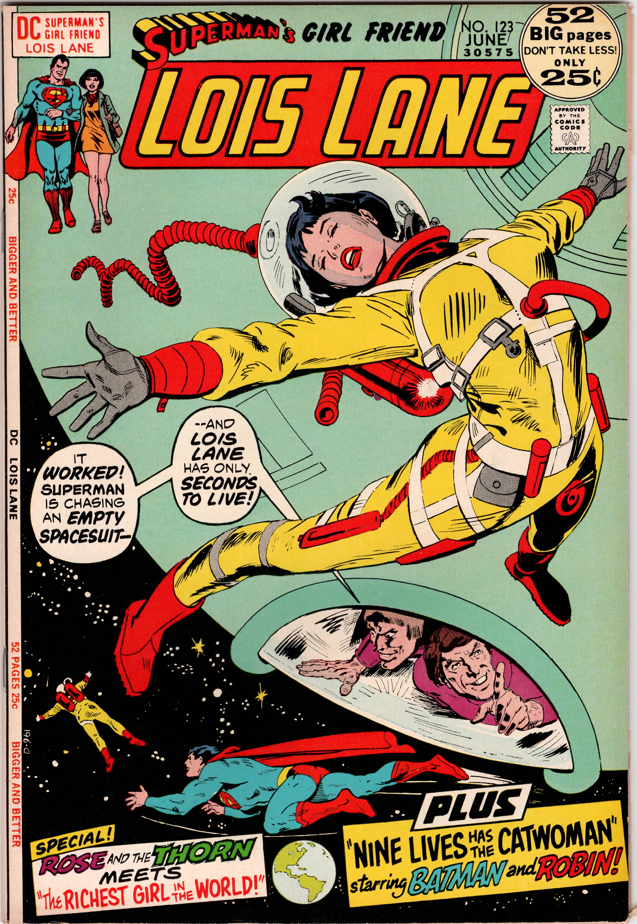 Superman's Girlfriend Lois Lane #123