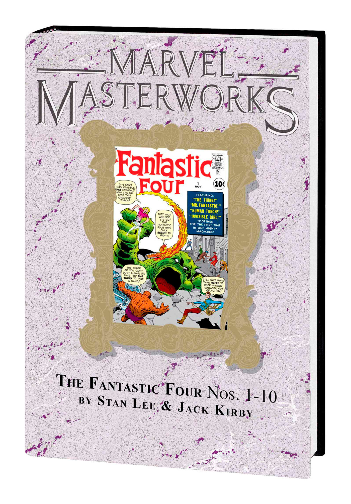 Marvel Masterworks Fantastic Four Hardcover Volume 1 Direct Market Variant (2023 Printing)
