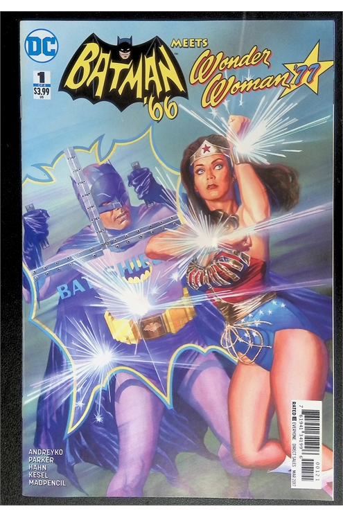 Batman '66 Meets Wonder Woman '77 #1 [Alex Ross Cover]-Very Fine (7.5 – 9)