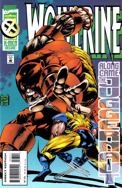 Wolverine #93 [Direct Edition]-Very Fine (7.5 – 9)
