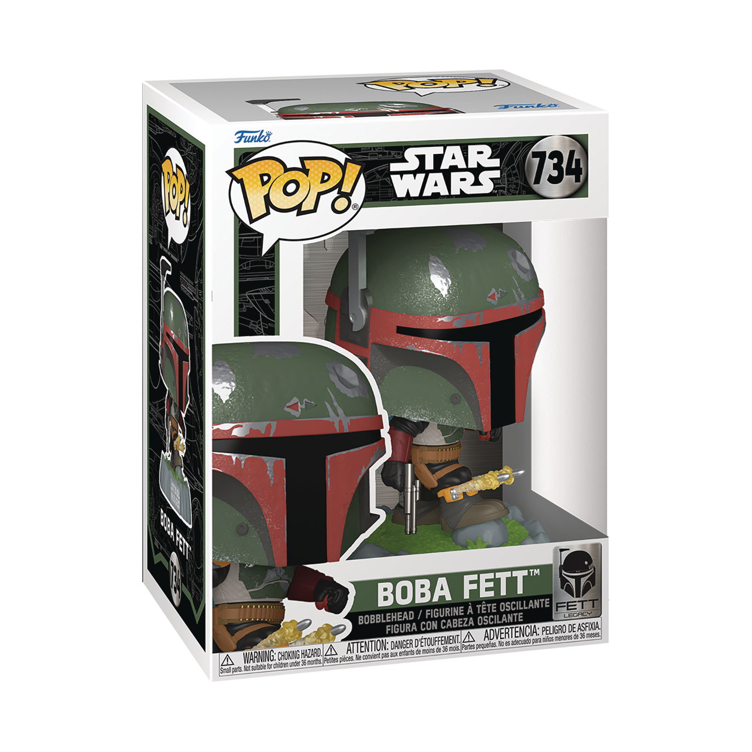 Star Wars Fett Legacy Boba Fett With Rockets Funko Pop! Vinyl Figure #734