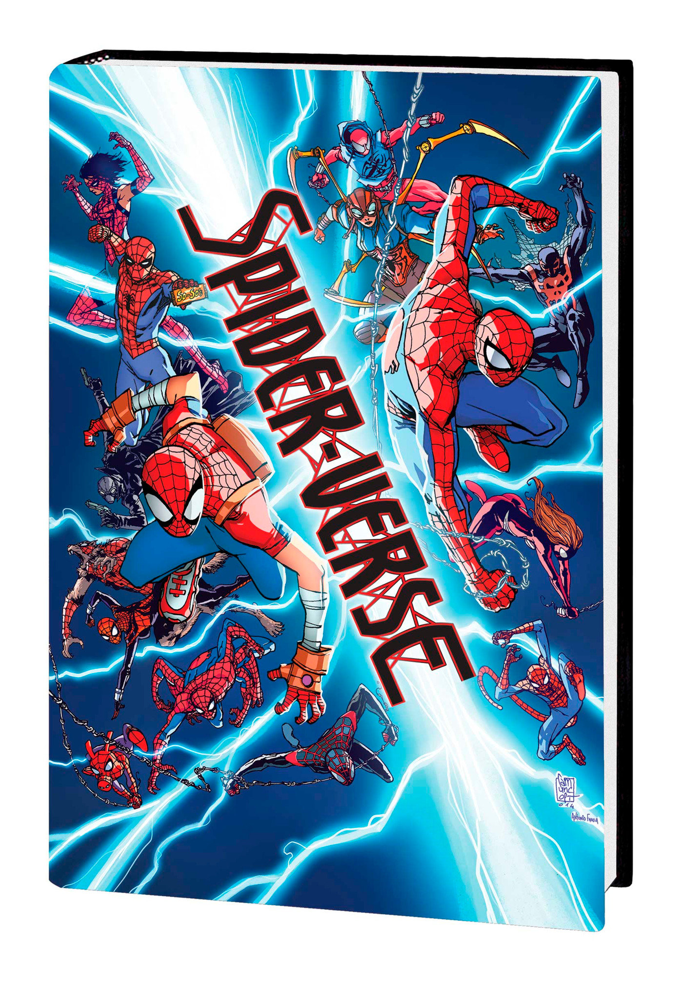 Spider-Verse Spider-Geddon Omnibus Hardcover Camuncoli Direct Market Edition