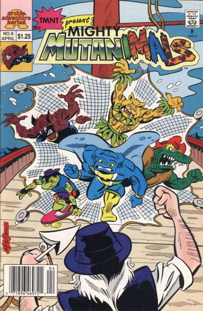 Mighty Mutanimals #8 [Newsstand]