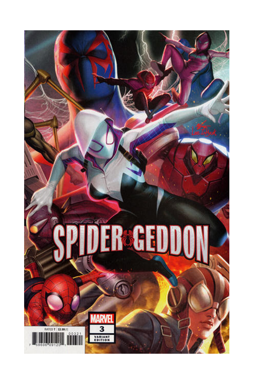 Spider-Geddon #3 In Hyuk Lee Connecting Variant (Of 5)
