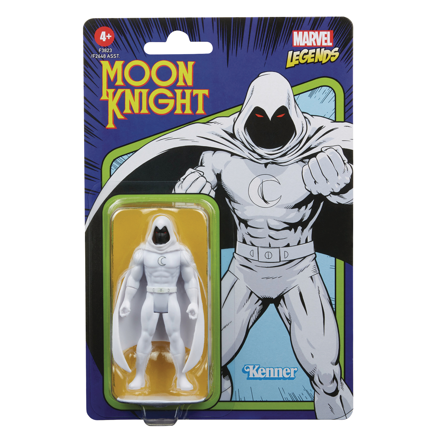 Marvel Legends Retro Collection Moon Knight 3 3/4-Inch Action Figure