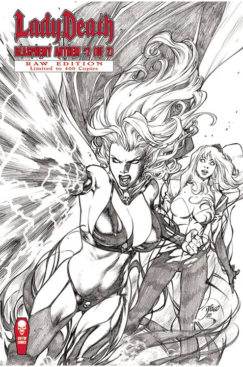 Lady Death Blasphemy Anthem #2 Raw Edition (Mature) (Of 2)