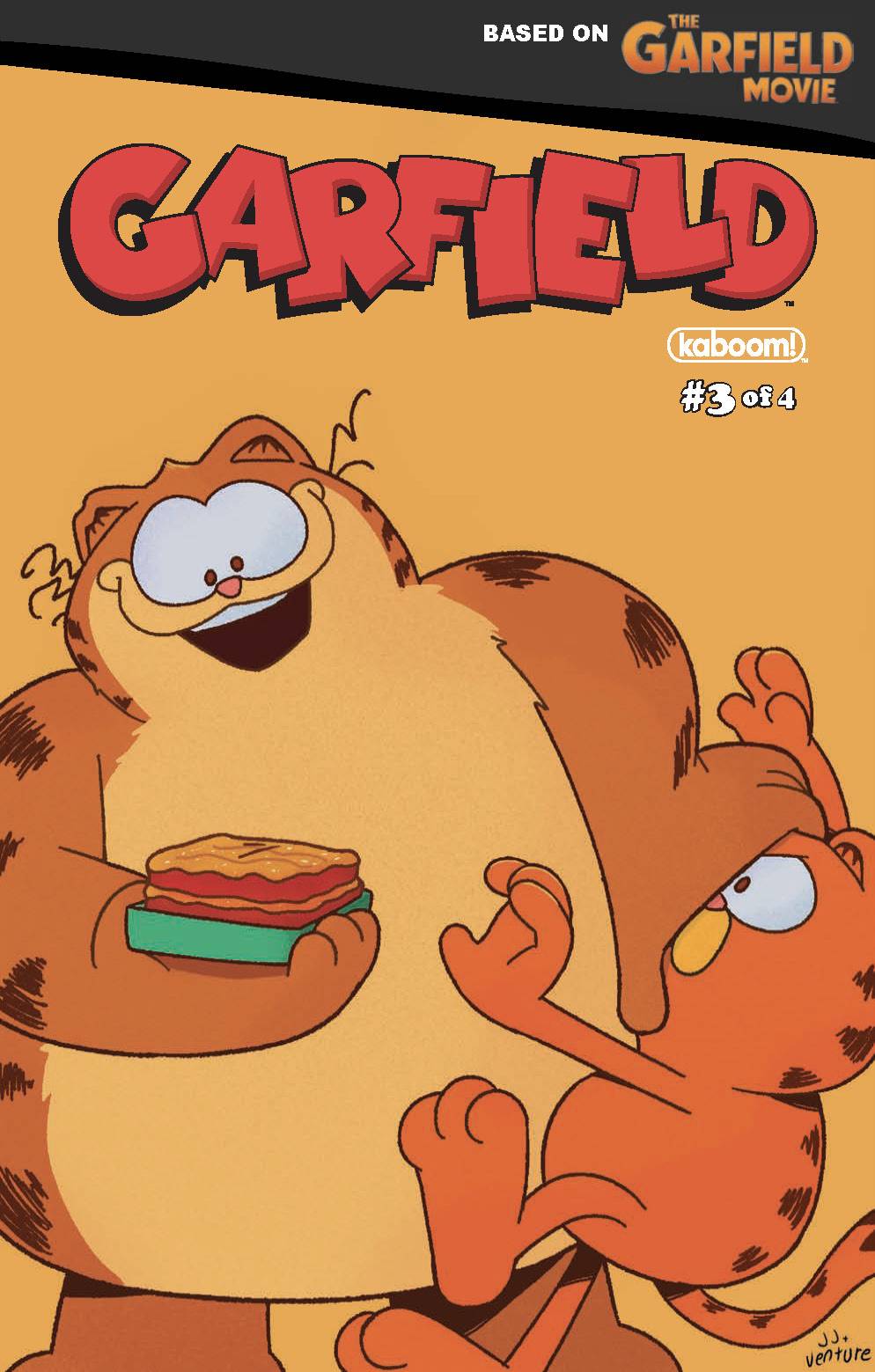 Garfield #3 Cover A Harrison & Venture (Of 4)