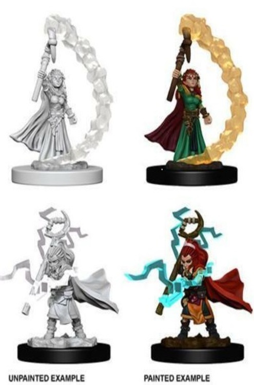 Pathfinder Unpainted Miniatures: Gnome Female Sorcerer