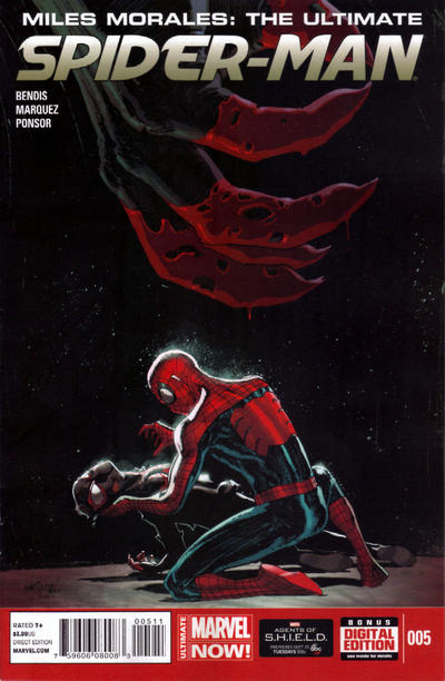 Miles Morales: Ultimate Spider-Man #5-Fine, Fingerprints